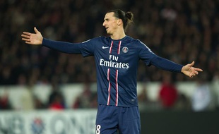 Zlatan Ibrahimovic au Parc des Princes le 16 décembre 2012.