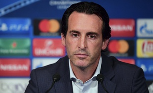 Unai Emery en conférence de presse avant PSG-Arsenal, le 12 septembre 2016.
