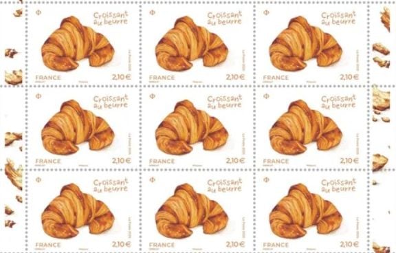 La Poste dévoile un timbre inédit qui sent... le croissant