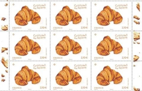 La Poste dévoile un timbre inédit qui sent… le croissant
