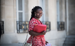 Sibeth Ndiaye à la sortie du Conseil des ministres, le 24 juin 2020.
