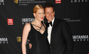 Les acteurs Alice Evans et Ioan Gruffudd