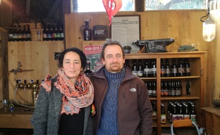 Imène et Franck Julich ont démarré il y a moins de cinq ans, et ils ont vu leur activité de brasserie artisanale prendre de l'ampleur.
