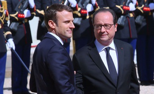 François Hollande a demandé à son successeur à l'Elysée Emmanuel Macron d'éviter
