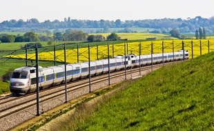 Un TGV en direction de la Bretagne (image d'illustration).