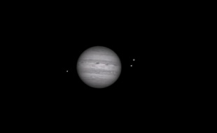 L'impact a été si important qu'il était visible depuis la Terre.