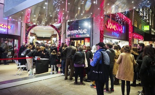Contrairement aux années précédentes, les clients ne se pressent pas dans les magasins