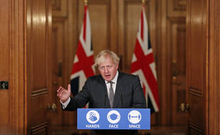 Le Premier ministre britannique Boris Johnson.