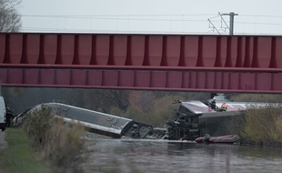 Un TGV a déraillé en Alsace le 14 novembre 2015.