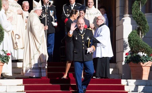 Le Prince Albert II de Monaco, le 19 novembre 2014, à Monaco.