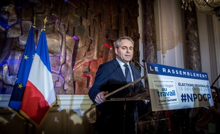Xavier Bertrand a été élu, dimanche, président de la région Nord-Pas-de-Calais Picardie.