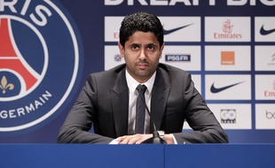 Le président du PSG Nasser al-Khelaïfi en juillet 2013.