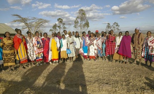 Des villageoises kenyanes