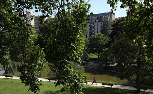 Le Parc Montsouris à Paris, ici le 27 mai, rouvrir dès ce samedi matin.