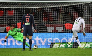 Le penalty vainqueur de Thuram