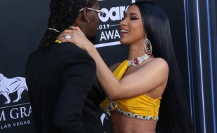 La rappeuse Cardi B et son mari Offset
