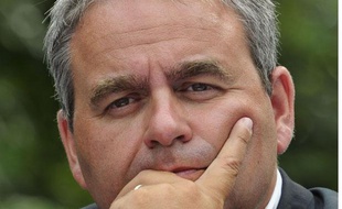 L'ancien ministre Xavier Bertrand, le 25 août 2012 à Nice.