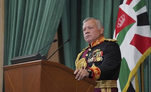 Le loi de Jordanie, Abdallah II.