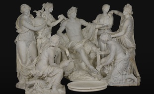 Apollon servi par les Nymphes