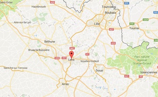 La ville de Lens, dans le Pas-de-Calais.