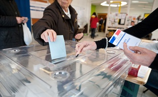 Illustration d'un vote en France