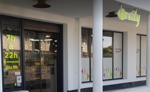 Cette supérette Carrefour City à Talence, a été braquée samedi 4 janvier 2020.