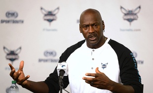 Michael Jordan en 2014 (illustration).