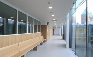Le tribunal de grande instance de Strasbourg.
