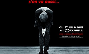 L'affiche du spectacle de Stéphane Guillon qui a été retirée du métro parisien le 26 janvier en raison de son accroche à caractère politique.