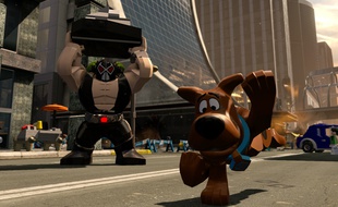 Bane et Scooby-Doo dans Lego Dimensions.