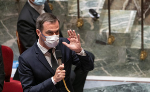 Olivier Véran à l'Assemblée nationale, le 19 octobre.
