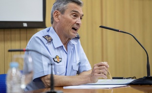 Miguel Ángel Villarroya, le chef d'état-major espagnol, a dû démissionner pour s'être fait vacciner trop tôt.