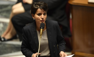 Najat Vallaud-Belkacem à l'Assemblée nationale, le 9 novembre 2016.