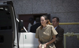 Shannon Guess Richardson, condamnée pour avoir envoyée des lettres empoisonnées notamment à Barack Obama, au Texas le 16 juillet 2014.