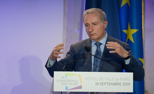 Jean-Luc Moudenc, maire de Toulouse, Président de Toulouse Métropole et président de France Urbaine, lors de la 19ème Conférence des villes le 18 septembre 2019 à Paris.