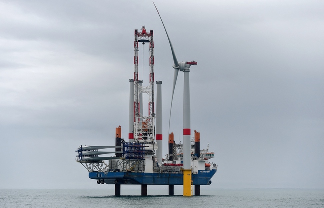 Saint-Nazaire : La France produit sa première électricité éolienne en mer