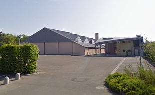 Le gymnase de Marckolsheim, 8 rue des Tabacs. Capture d'écran Google.