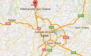 Villefranche-sur-Saône, au Nord de Lyon.