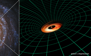 Le trou noir étudié par la Nasa dans la galaxie NGC 3147.