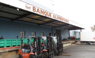 La banque alimentaire de Bordeaux.