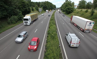 Circulation sur l'autoroute A4. (Illustration)