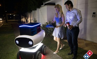 Domino's teste un robot livreur de pizzas en Nouvelle-Zélande.