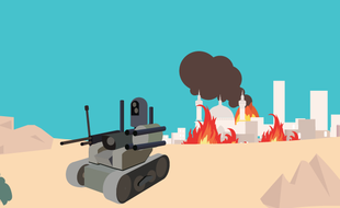 Illustration robots tueurs