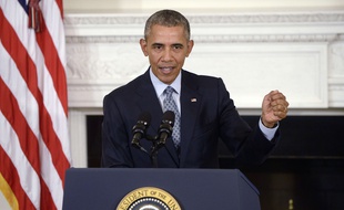 Barack Obama s'exprime sur la situation en Syrie, le 2 octobre 2015.