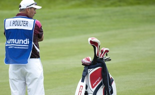 Ian Poulter lors de l'Open de France de Saint-Quentin-en-Yvelines.