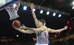 La finale de Pro A entre Strasbourg et Villeurbanne va être difficile à aborder émotionnellement pour l'arrière de la SIG Paul Lacombe qui est natif de Lyon et qui a passé 11 ans à l'Asvel. (Archives