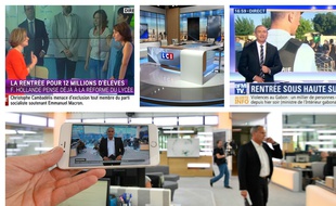 Sur les plateaux d'iTélé, LCi, BFMTV et Franceinfo.