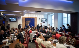 Commission des Affaires sociales, Assemblée nationale, Paris, le 4 Juillet 2017. Credit:NICOLAS MESSYASZ/SIPA