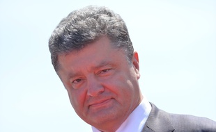 Le Président ukrainien Petro Petro Porochenko