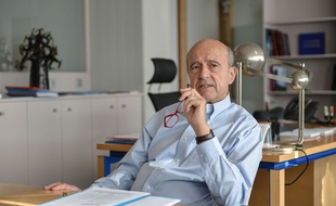 Alain Juppé le 10 juillet 2015 à Bordeaux.